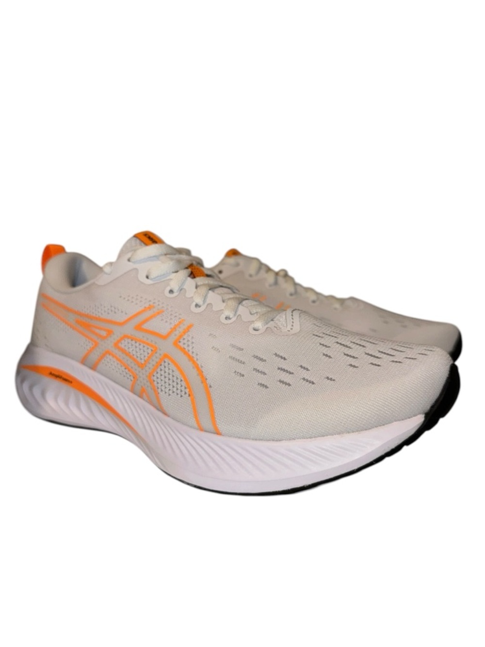 Asics White Sneakers with Bright Orange Accents - Picture 2 of 7